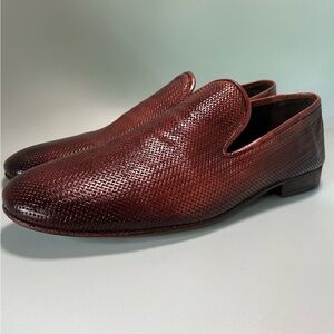 GHOST Woven Leather Men’s Loafers